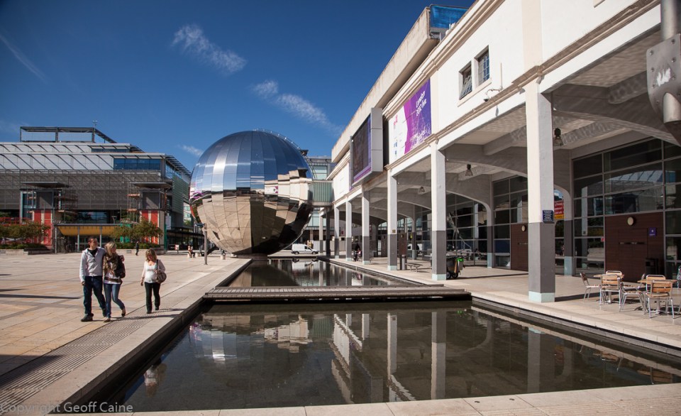 Millenium Square near the Cathedral.