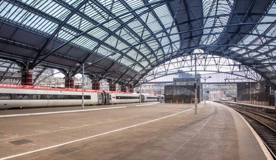 Lime Street station - platforms much the same as in the age of steam.